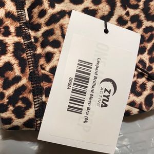 Zyia Leopard Brilliant Mesh Bra
